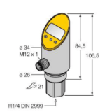 6833556 - Drucksensor, mit 2 Transistorschaltausgängen pnp/npn